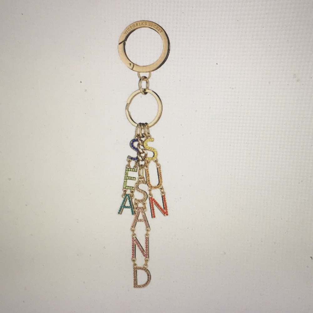 VICTORIA’S SECRET - GETAWAY CHARM KEYCHAIN (NWT)